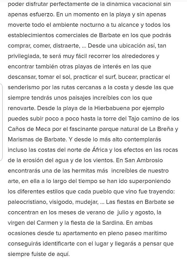 Apartamento Casa Barbate
